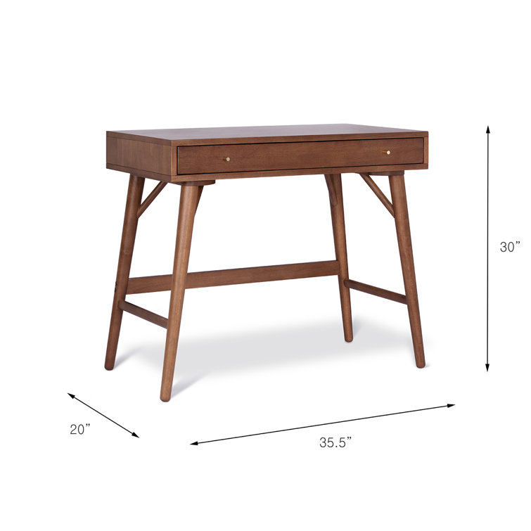 Lundquist solid wood desk discount